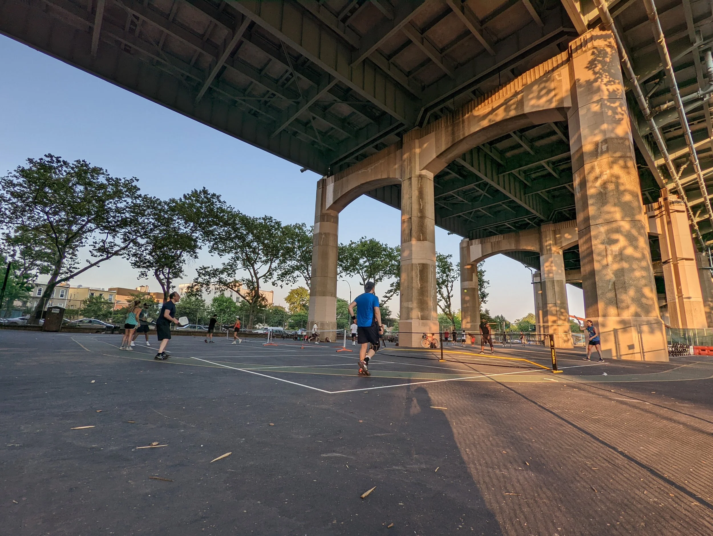 Public outdoor courts in New York