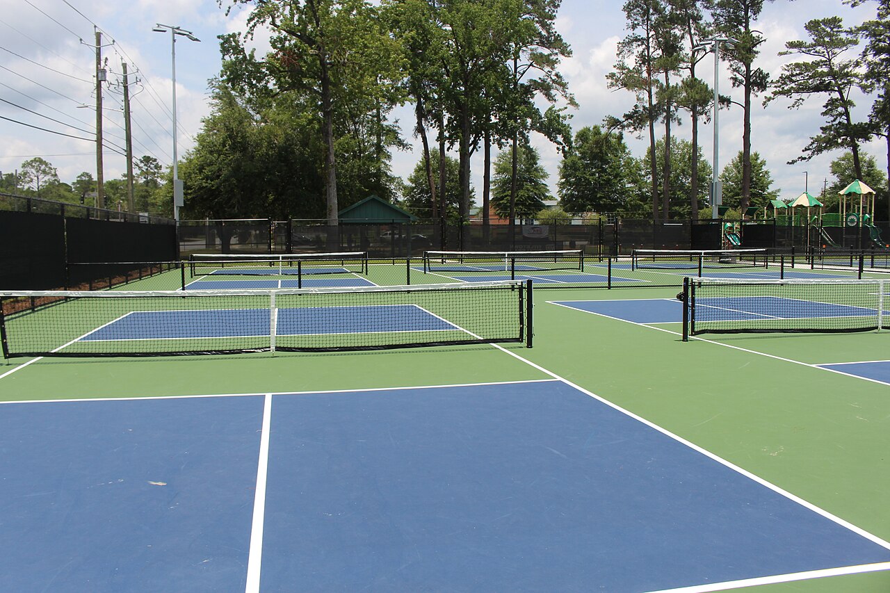 McKey Park pickleball courts, Valdosta, Lowndes County, Georgia