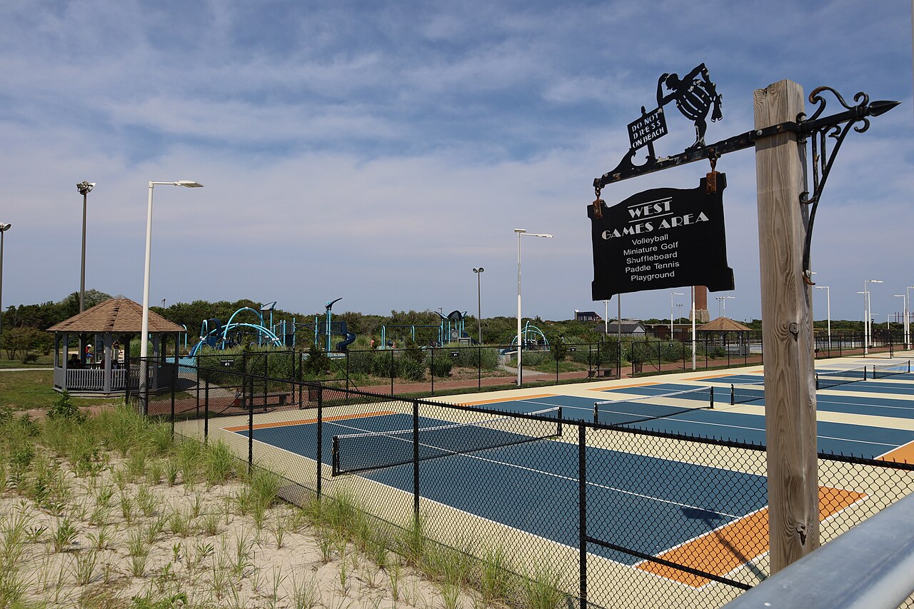 Jones Beach West Games Area in New York in 2021