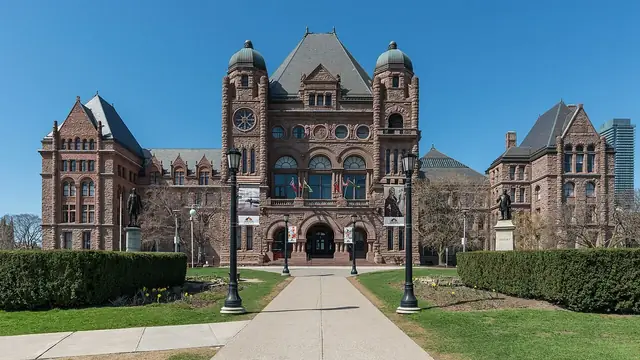 Ontario Legislative Building, Toronto, South view 20170417 1